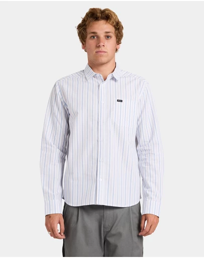 RVCA - Mens Frederiksberg Long Sleeve Shirt