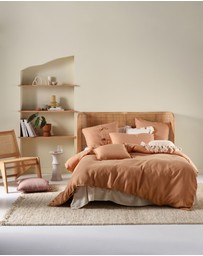 Linen House - Nimes Pure Linen European Pillowcase