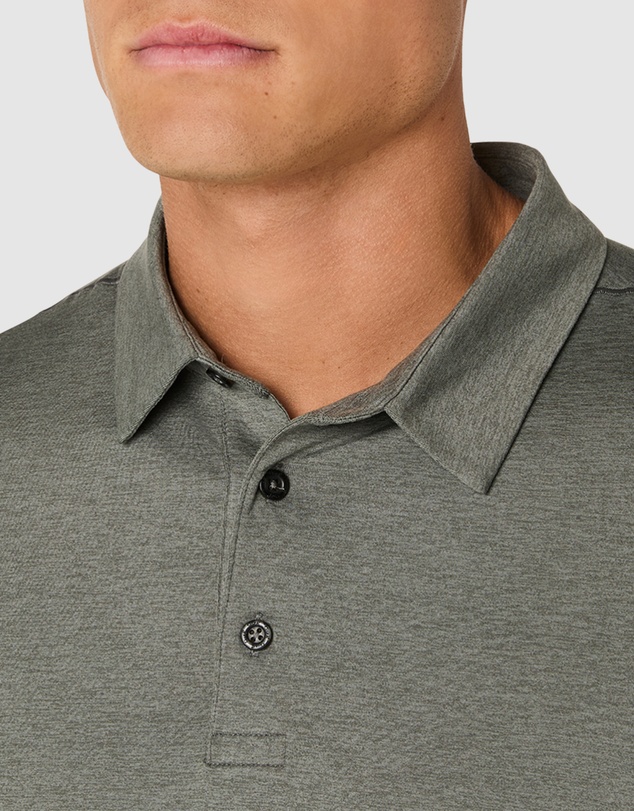 ASICS - Refined Texture Short Sleeve Polo-Shirt - Men's
