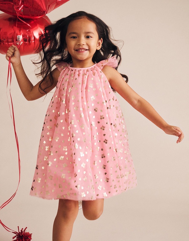 Huxbaby - Golden Cherries Princess Tulle Dress - Babies