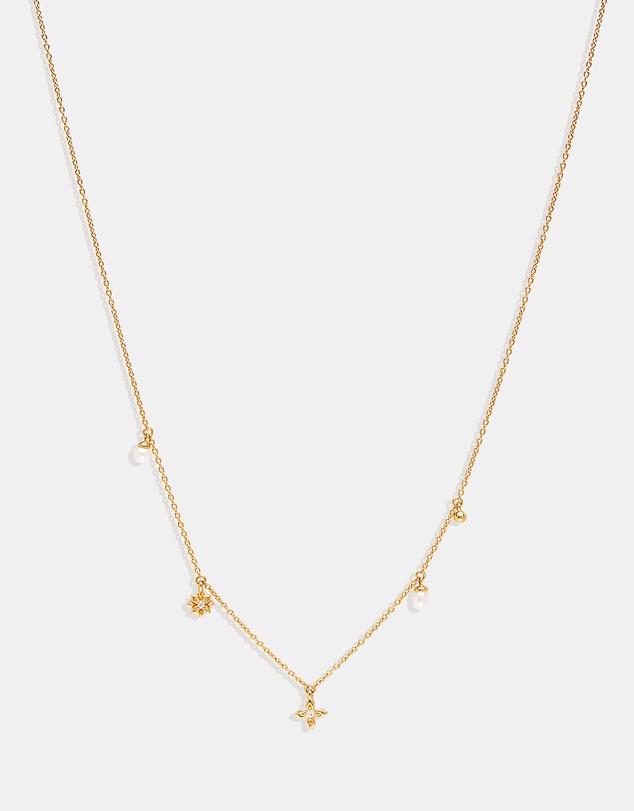 By Charlotte - Gold Live in Peace Choker
