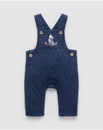 Purebaby - Quilted Overall -Kids-Babies