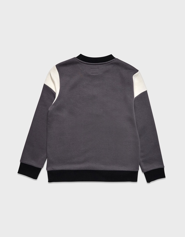 Academy Brand - Kids Contrast Crew Sweat