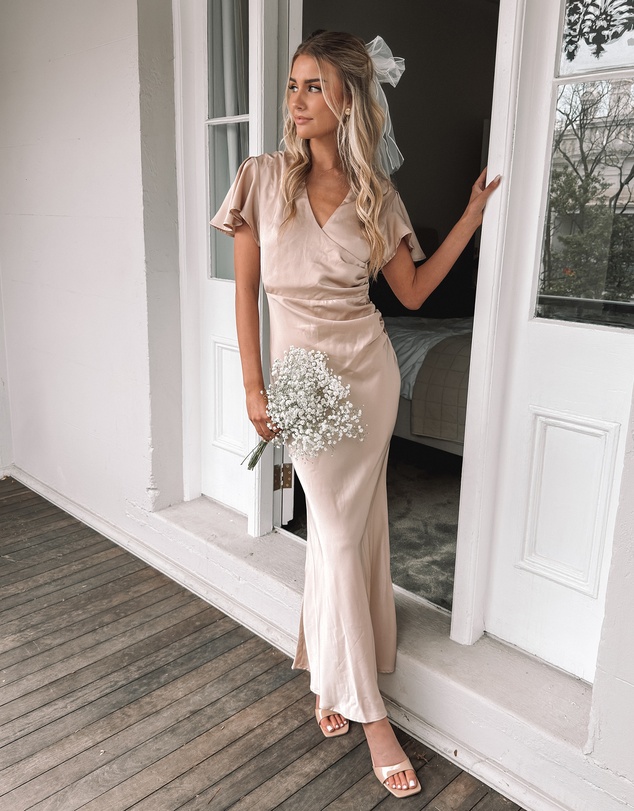 Esther Luxe - Doren Dress - Champagne