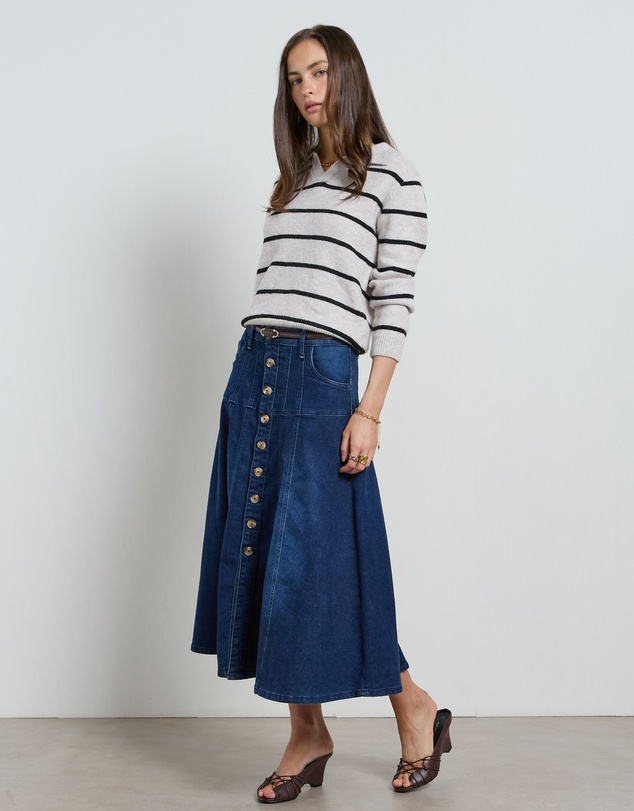 DRICOPER DENIM - Gabby Flare Skirt