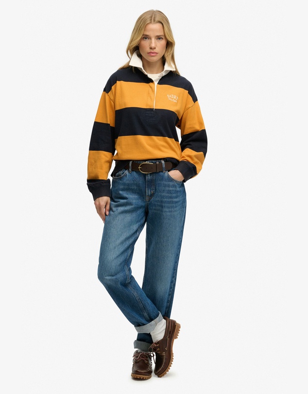 Superdry - Heritage Stripe Rugby Top
