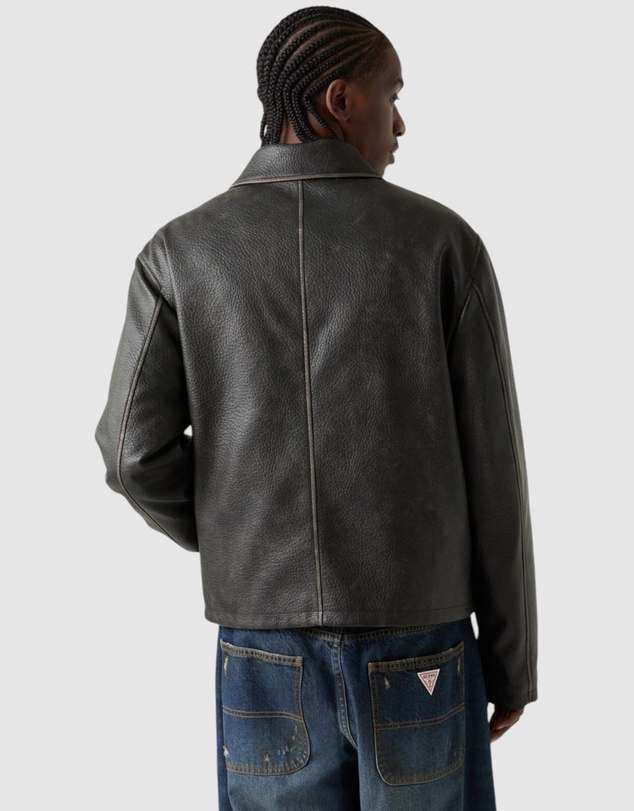 GUESS Originals - Guess Originals Faux-Leather Jacket