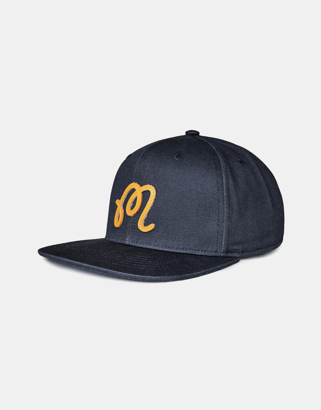 Malbon - M Script Snapback