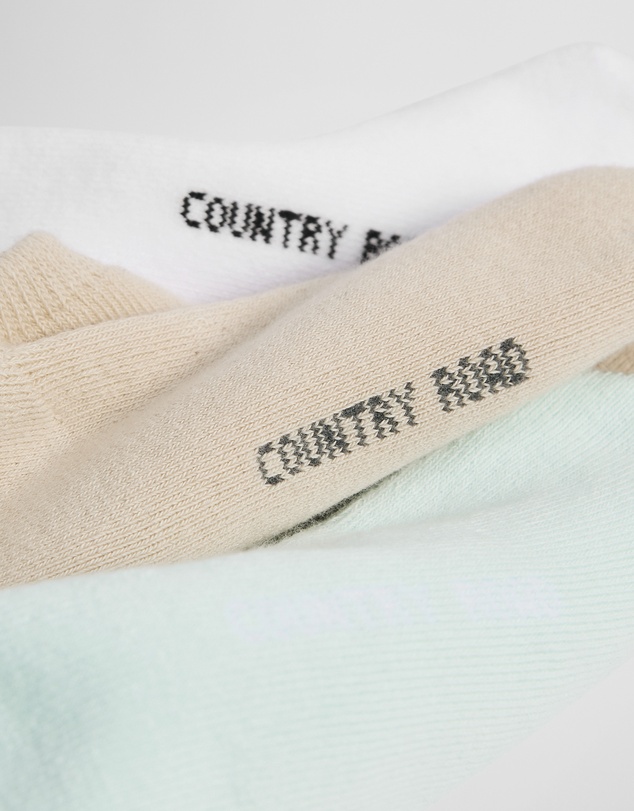 Country Road - Australian Cotton Blend Cushion Sock Pack Of 3