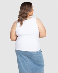 Love Your Wardrobe - Arial Rib Tank