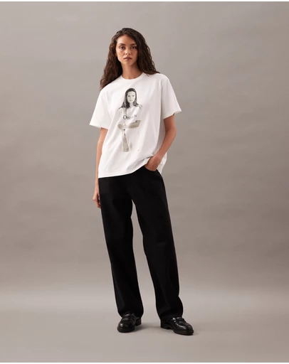 Calvin Klein - Kate Moss Graphic T-Shirt