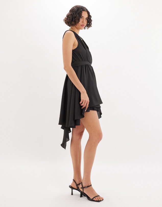 Amelius - Aimee Asymmetric Wrap Dress