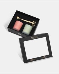 Mestige - 2 Candle & Trimmer Gift Set- Pink Champagne and Island Dream
