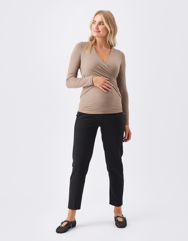 Ripe Maternity - Luxe Knit Embrace Nursing Top