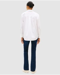 Tommy Hilfiger - Oversized Fit Logo Embroidery Shirt