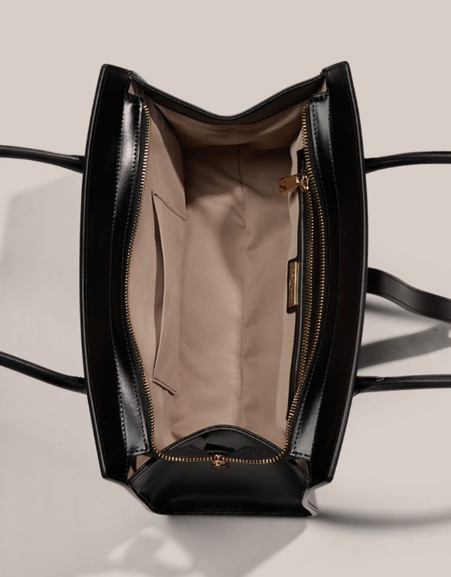 VESTIRSI - Darcy Structured Leather Shoulder Bag