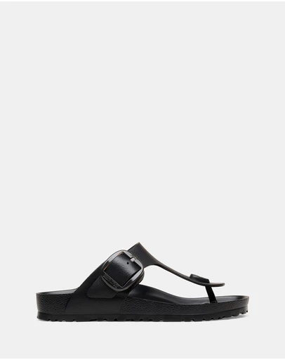 Birkenstock - Gizeh Big Buckle EVA Black Regular - Women's