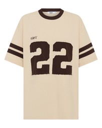 SSAINT - 22 Motion Tee Cream and Espresso