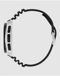 adidas Originals - Expression Three Digital Steel Black Silicone Watch
