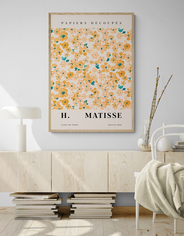 Inka Arthouse - Flower Market by Henri Matisse Art Print