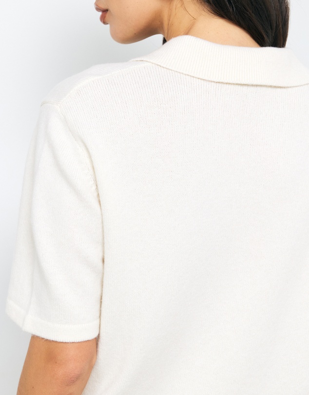 AERE - Aimee Relaxed Fit Knit Polo