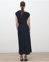 M.N.G - A-Line Dress With Asymmetrical Neckline