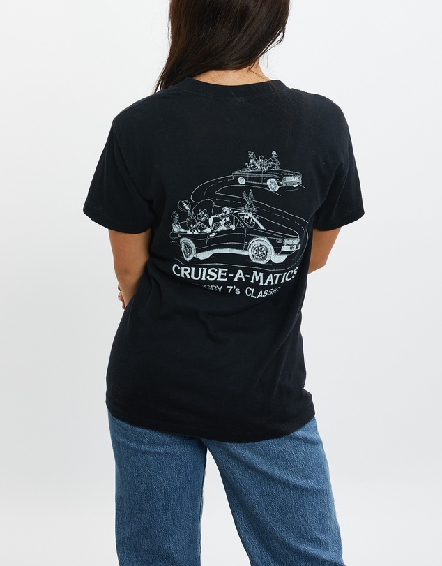Vintage by The Real Deal - Pre Loved - 1985 Columbus Rugby x Looney Tunes Tee