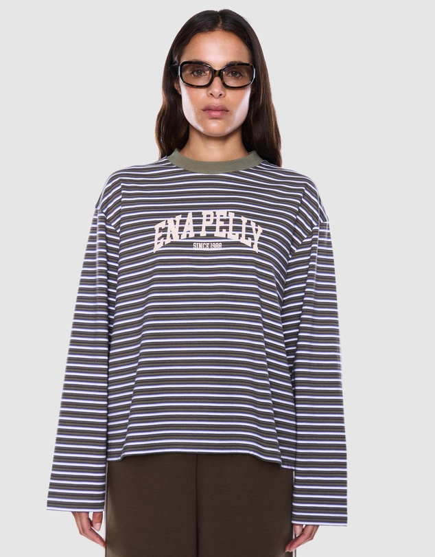 ENA PELLY - Maria Boxy Long Sleeve Tee