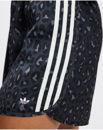 adidas Originals - Leopard Satin Shorts
