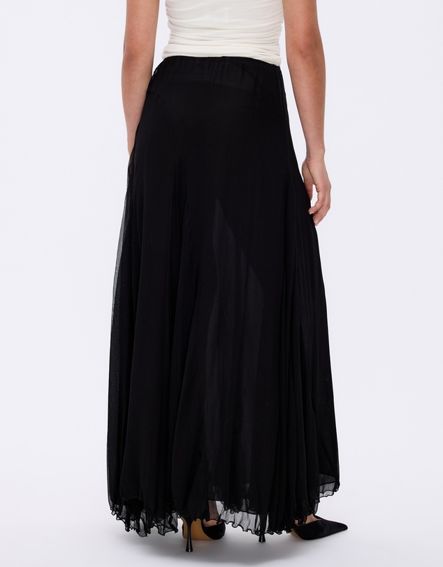 Minima Esenciales - Elara Asym Hem Midi Skirt