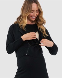 Ripe Maternity - Reese Nursing Knit Hoodie