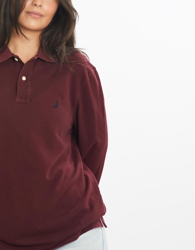 Vintage by The Real Deal - Pre Loved - Vintage Nautica Long Sleeve Polo Shirt
