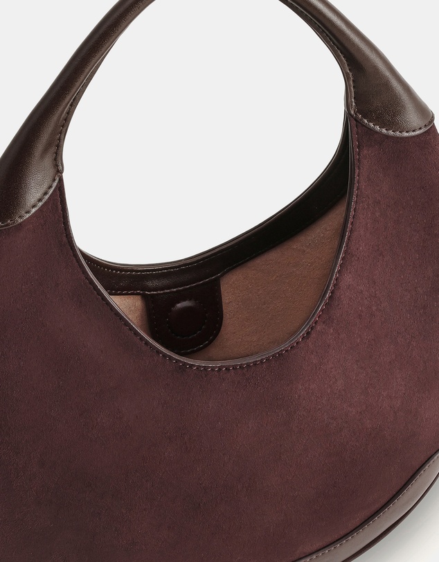 JW PEI - Colette Faux Suede Crescent Hobo Bag
