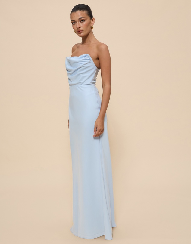 CHANCERY - Jada Strapless Corset Maxi Dress