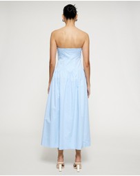 Lover - Sophia Strapless Midi Dress