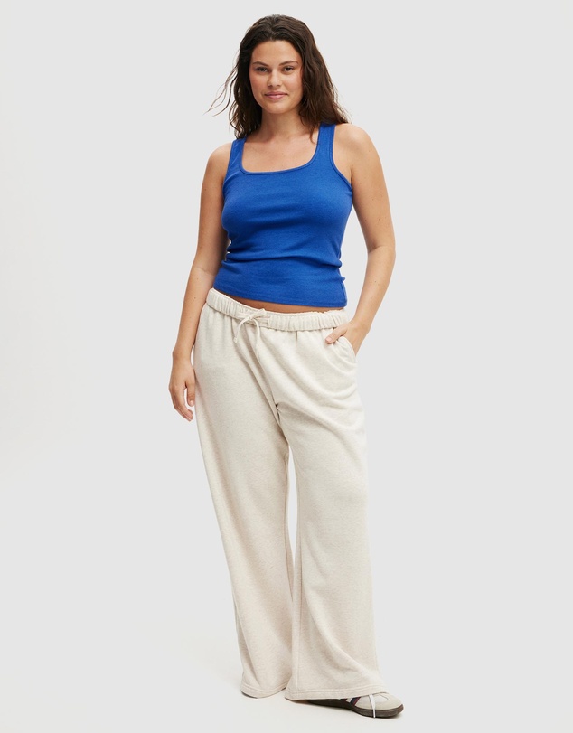Cotton On - Classic Fleece Wide Leg Sweatpants