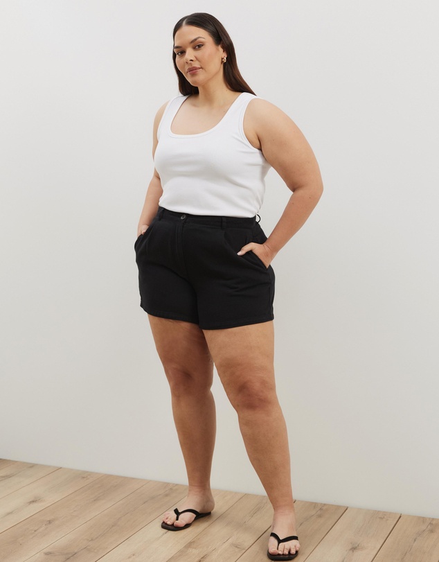 Atmos&Here Curvy - Otena Twill Shorts