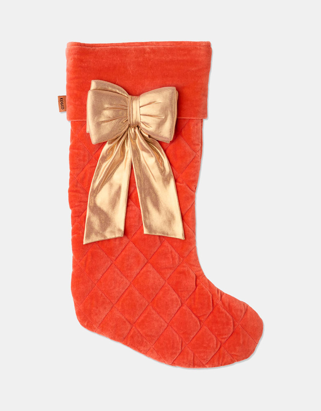 Kip&Co - Golden Bow Velvet Stocking - Babies- Kids