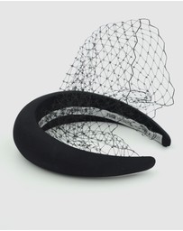 FORD MILLINERY - Black Widow Headpiece