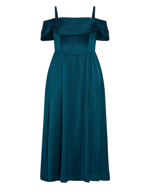 City Chic - Angel Love Off Shoulder Maxi Dress