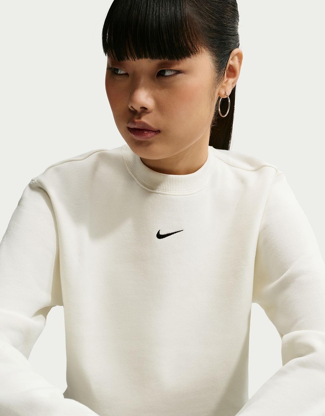 Nike - Studio Fleece Crew-Neck Sweatshirt