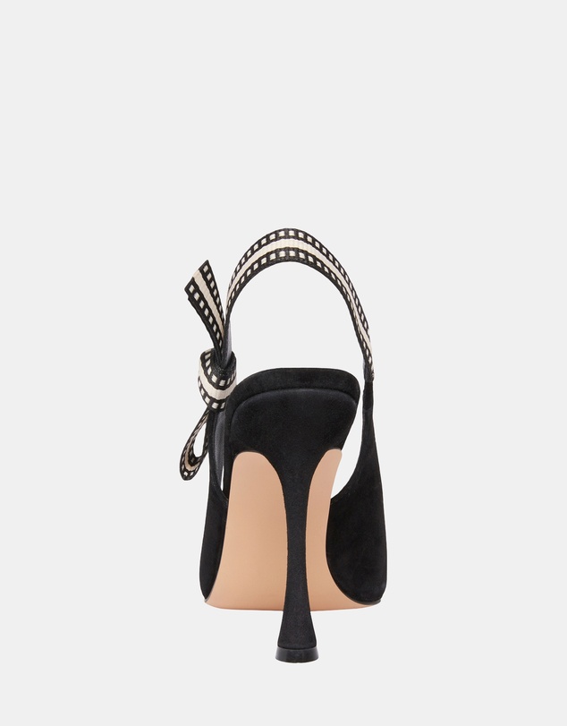 Steve Madden - Bri Black Suede Heels