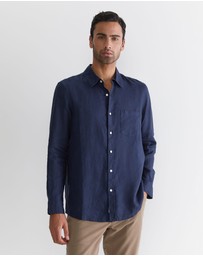 Sportscraft - Long Sleeve Linen Shirt