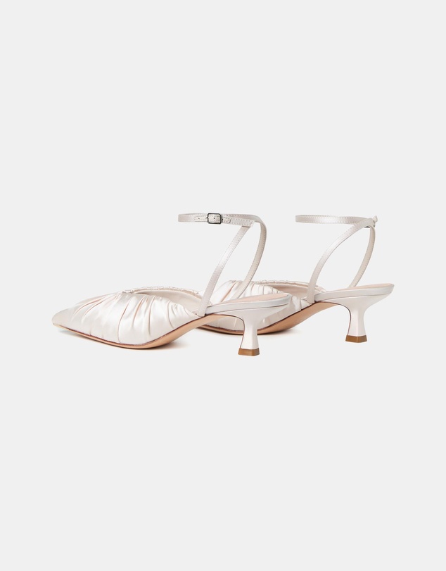 Loeffler Randall - Rio Smocked Kitten Heels