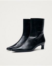 Alohas - Ambar Leather Ankle Boots - Women's