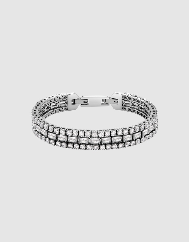 Philipp Plein - Philipp Plein Tennis Royal Silver-Tone Bracelet