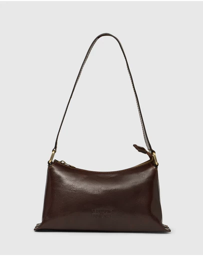 Florence - The Laura Brown Leather Shoulder Bag