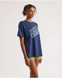 Upstate - Thrive Tee - Night Sky Snow Star