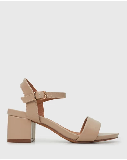 Zeroe - Wider Fit Rory Vegan Round Toe Sandals