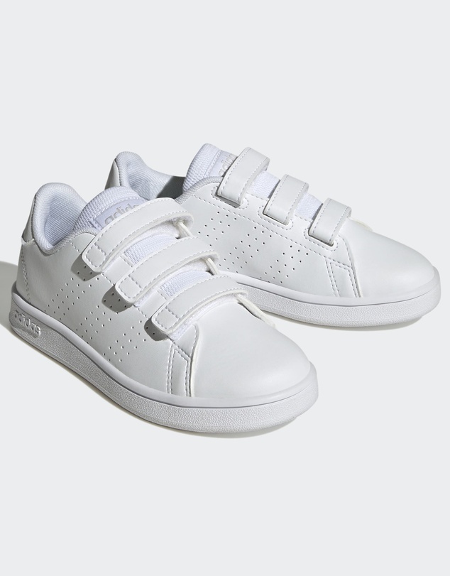 adidas Sportswear - Advantage Court Lifestyle Hook-and-Loop Shoes Kids